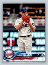 2018 Topps #277 Aaron Slegers   RC Minnesota Twins