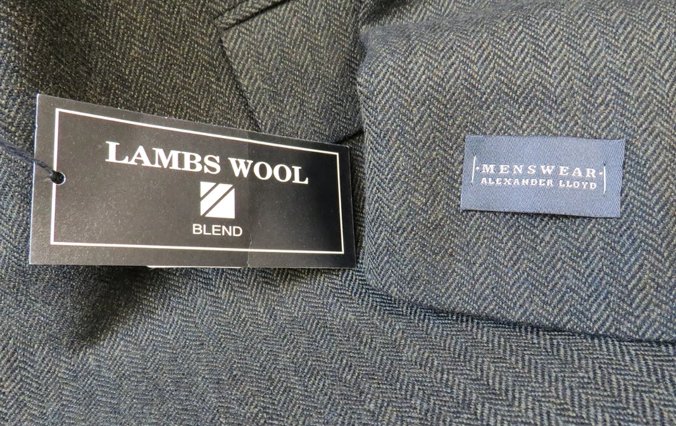 Blazer Alexandra Lloyd Mezcla Lana de Cordero Espiga Talla 42 Cortosos Foto 2 de 4