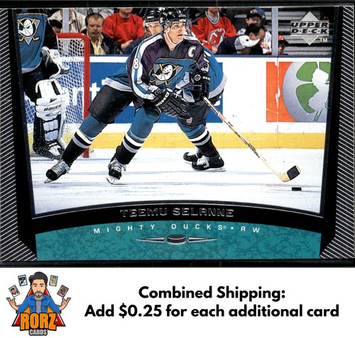 Teemu Selanne #34 1998 Upper Deck card