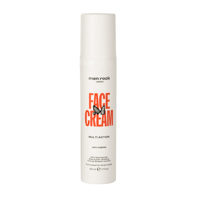 Men Rock Face Cream Multi Action Anti-Aging - 1.7 oz Face Moisturizer
