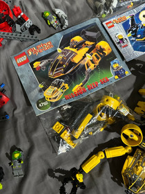 Incomplete Lego Alpha Team/ Atlantis lot (4794, 4792, 6772, 8060, 30042)