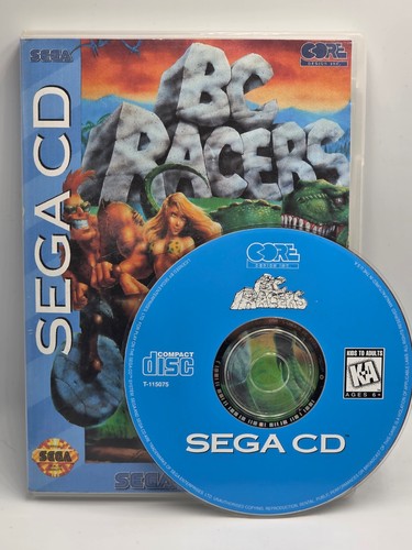 Bc Racers Cover BC Racers (Sega CD, 1995) Game Disc Only | eBay