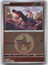 Salandit (Fire Energy) Common Reverse Holofoil ME: Ascended Heroes 034/217 NM