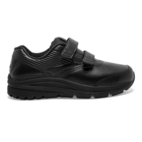 Women's Brooks Addiction Walker V-Strap 2, Black, 8 B Medium US