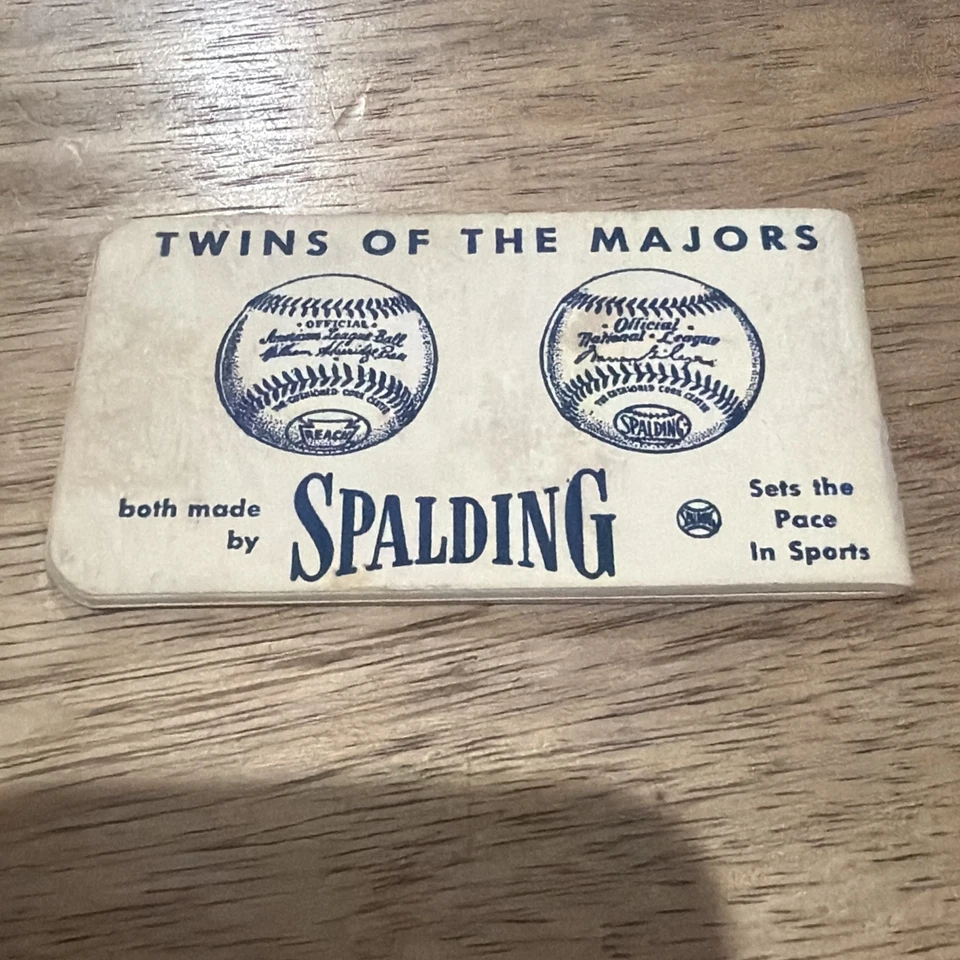 1953 Cleveland Indians AL American League Pocket Schedule - Image 4 of 4