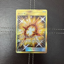Pokemon TCG - Beast Ring - 141/131 - Forbidden Light - HP Secret Rare (2018) on eBay
