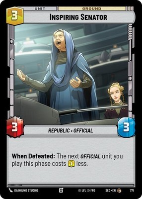 Inspiring Senator (Foil) [SEC - 771]