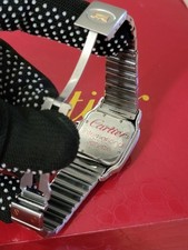 CARTIER Santos Galbee 187901 SS/Yellow Gold RARE STINGRAY DIAL 7