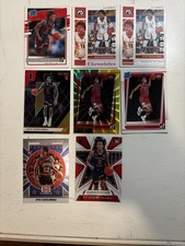 Panini Ayo Dosunmu NBA Rookie Card Lot 7 Cards 2021 Chronicles Donruss