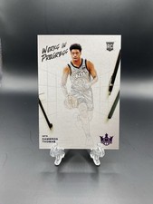Cameron Thomas 2021-22 Panini Court Kings Works In Progress Violet Rookie /49