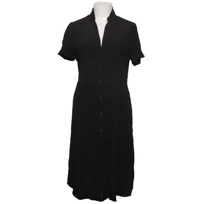 Ichi, Blusenkleid, Größe: 36, Schwarz, Viskose, Einfarbig, Damen #F9t
