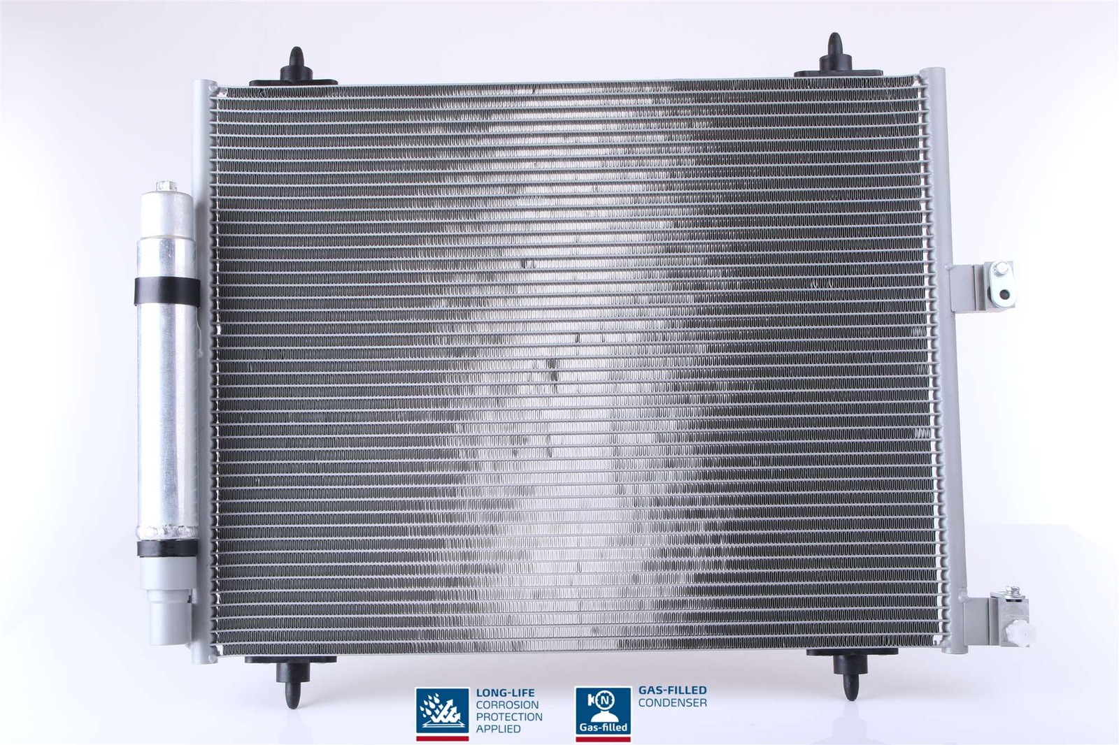 94609 Nissens Condenser, Air Conditioning for Citroen, Fiat, Lancia, Peugeot