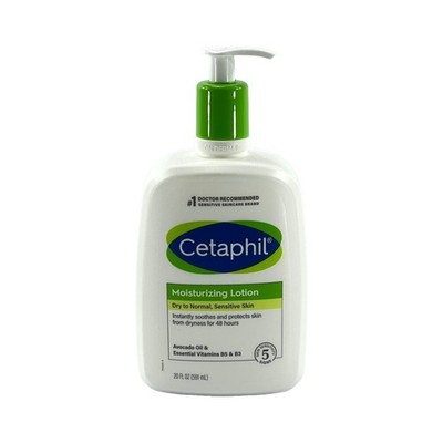 Cetaphil Moisturizing Lotion Dry Normal Sensitive Skin 20 fl oz Fragrance Free