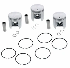 1997 Polaris Indy XC 600 Piston Kits 65mm Std Stock Bore - Set of 3