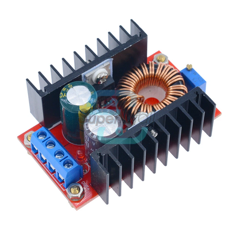 DC-DC Converter Boost Power Supply Module 10-32V Step Up to 60-97V 100W Voltage - Bild 2 von 4