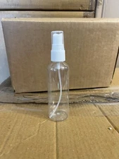 3.4oz / 100ml Mini Water Mist Plastic Clear Perfume Plant Travel Spray Bottles