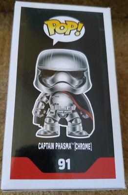 Funko Pop! Vinyl: Star Wars - Captain Phasma - (Chrome