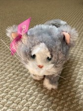 FurReal Friends 8  Gray/white Cat Kitten Interactive Hasbro Toy WALKS 2012