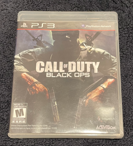 Call of Duty: Black Ops (PlayStation, 2010) Complete in Box (CIB) - Foto 1 di 3