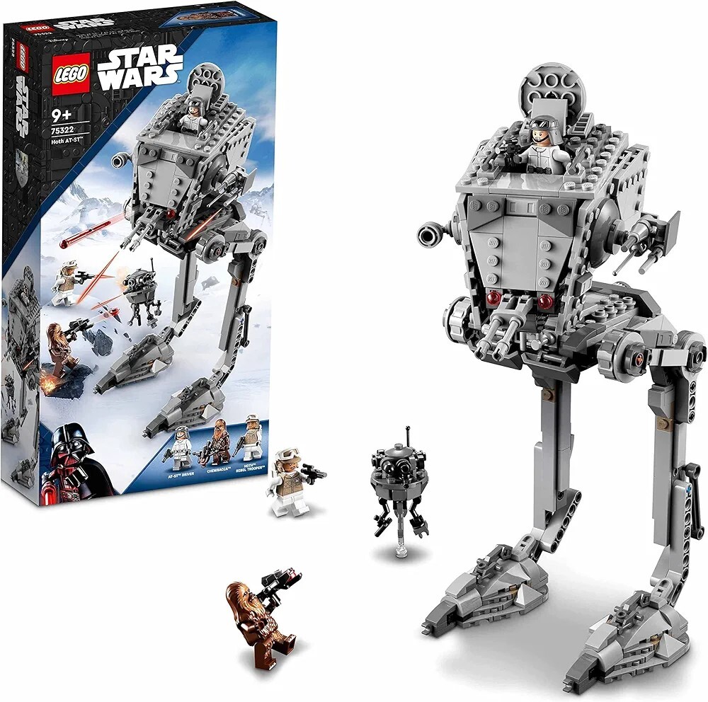 LEGO 75322 Star Wars AT-ST de Hoth Jouet de Construction Robot