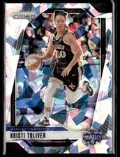 2024 Panini WNBA Kristi Toliver Prizm Ice Prizm #12 Washington Mystics