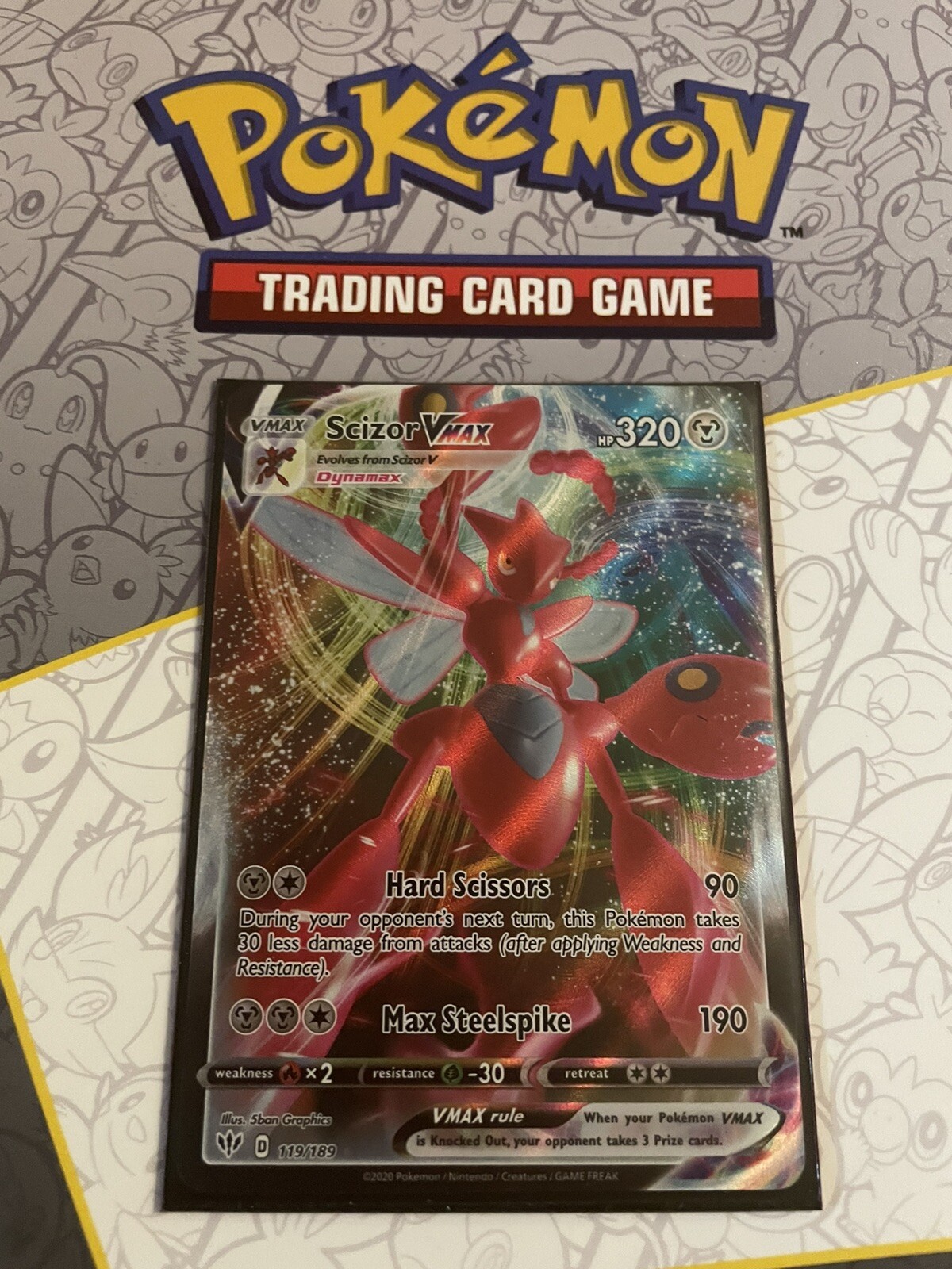 scizor pokemon card full art Scizor GX 158/168 Ultra Rare Full Art Pokemon Card Near Mint