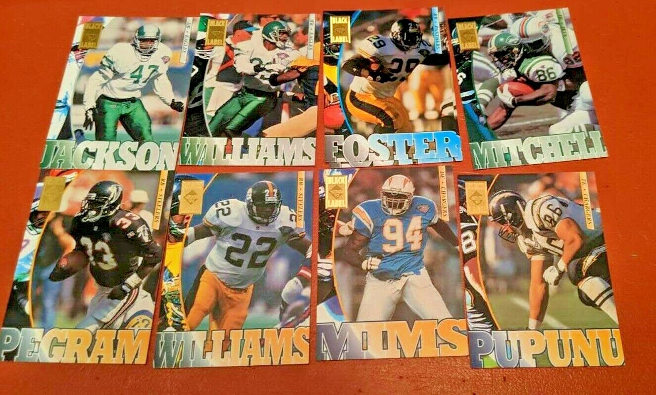 1995 Collector's Edge Black Label SET BREAK - #1-200 $0.99 Singles-Qty Discount