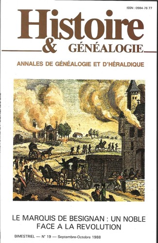 GESCHICHTE & GENEALOGIE Nr. 19/1988 =Bésignan der Revolution - Abreise nach Algerien - Bild 1 von 3