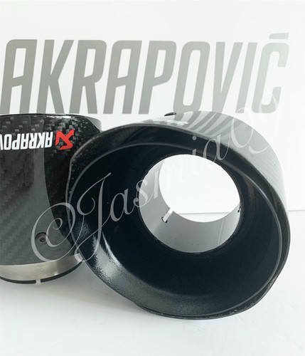 67mm AKRAPOVIC MPE MPERFORMANCE 4" EXHAUST TIPS M135i M140i M235i M240i MINI PRO - Picture 4 of 7
