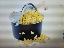 Franklin's Original Whirley Pop Stovetop Popcorn Machine Popper. Delicious & ...