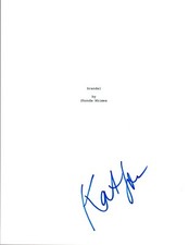 Katie Lowes Signed Autographed SCANDAL Pilot Episode Script COA VD