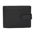 Black Men Wallets 100% Leather RFID BLOCKING Protector Bifold Wallet & Gift Box 