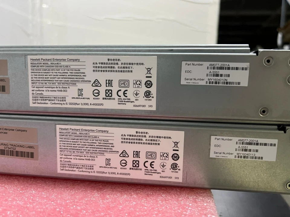 HP Integrity BL860c i4 Server Blade AM377-2001A 2x AT085-2022A Itanium 9560 2.53 - Image 4 of 4