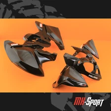 06-07 2006 Outlaw 500 OEM Front Rear Cab Black Fender Plastics Body Set