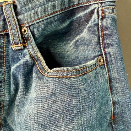Ed Hardy Herren Blue Jeans 31x32 Embroidered Spider Skull Lot 2008 - Bild 7 von 14