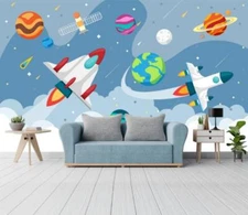 3D Cosmic Imagination G2542 Wallpaper Wall Murals Removable Self-adhesive Erin