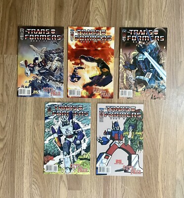 Transformers: City Of Fear  (Five Issue 2009 IDW Series)
