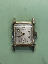 Unique vintage Bulova Men’s Gold Filled Wrist Watch