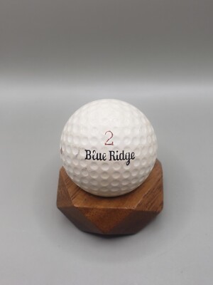 BLUE RIDGE Logo Golf Ball VINTAGE Wilson Collectors Ball Solid State | eBay