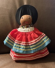 Female Seminole Florida Indian Doll very nice condition 1930-40 9  