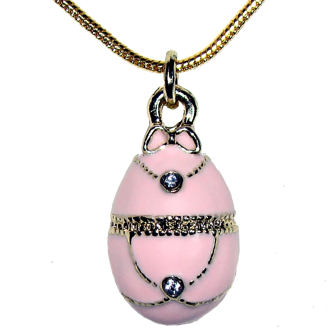 Copie Oeuf Pendentif Fabergé - Pomme de pin