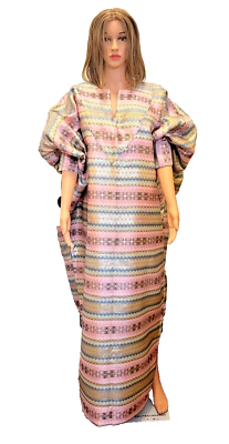 frock dress for woman Farm Rio Tropical Porcelain Off-White Maxi Dress