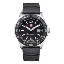 Luminox Pacific Diver 3120 Series Black|White 20 ATM 44mm NBR Black - 3121