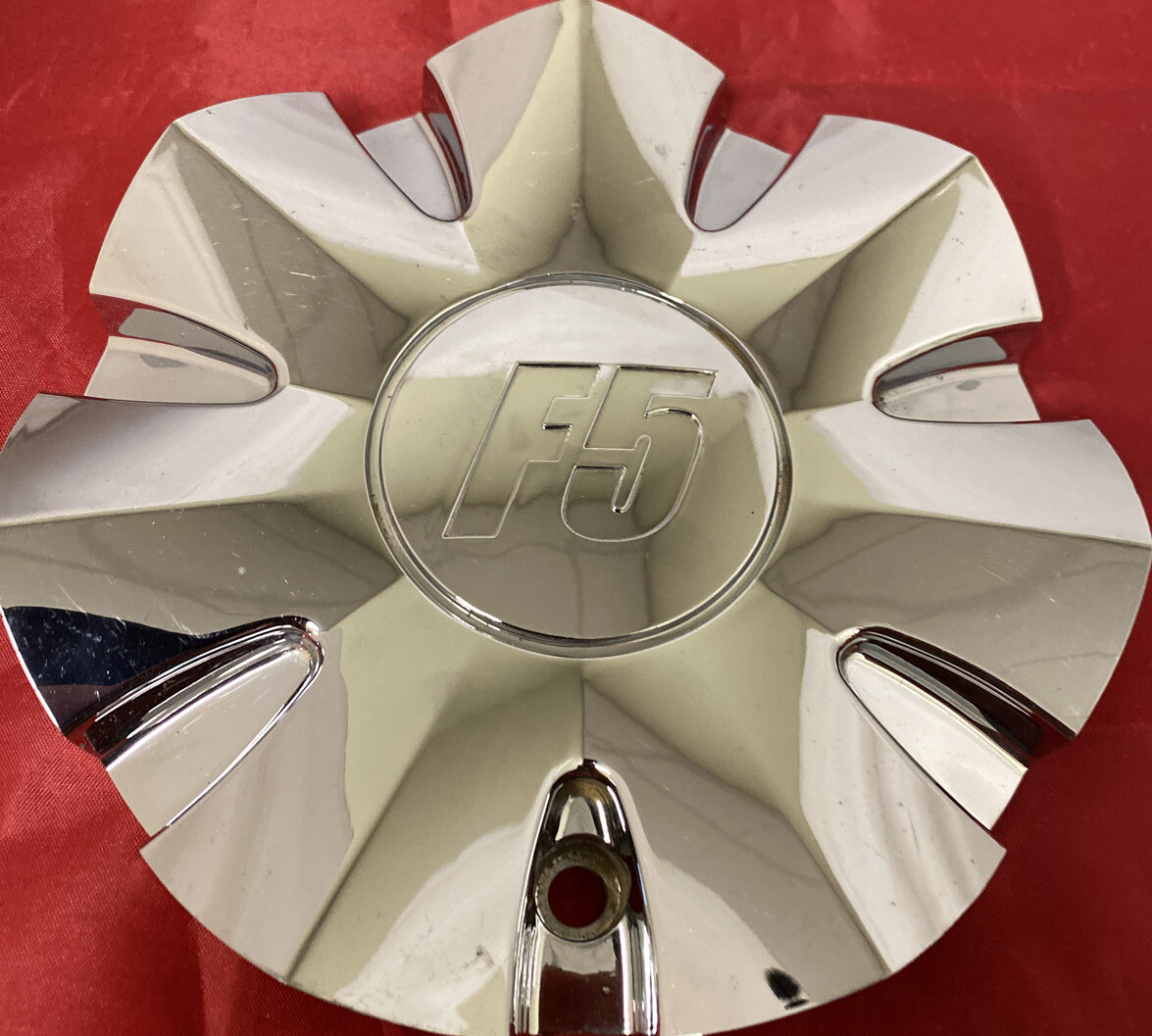 ONE USED F5-15 TJ05164 ABS AFTERMARKET CHROME CUSTOM WHEEL RIM CENTER CAP  7588