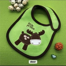 Baby Drool Bib, Colorful Absorbent Cotton Teething Towel, Waterproof Baby Bib