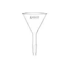 Eisco Jointed Powder Funnel, 45mm Diameter, 14/23 Joint - Borosilicate Glass