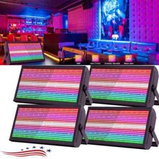 4X 200W RGB 768LED Wall Wash Light Outdoor Flood Light DMX Stage DJ Show Light