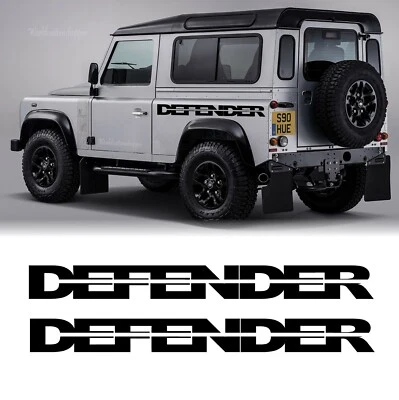 WORLDCUSTOMCHOPPER Adesivi Stickers laterali posteriori per Land Rover Defender fuoristrada 4x4