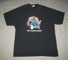 Microsoft Visual Studio Defy All Challenges Men L Large older QHW black T shirt