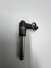 Jergens 1/2 x 1.50 Push-Button Quick-Release Pin KLP L-Handle 801484